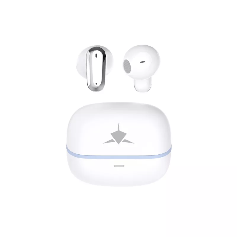 Auricolari True Wireless White Shark GEB-TWS-201 Blaze bianco