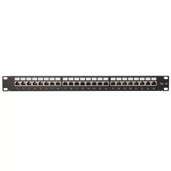Patch panel - Extralink CAT6A STP, 24 porte