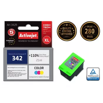 Inchiostro Activejet AH-342R (sostituto per HP 342 C9361EE; Premium; 21 ml; colore)