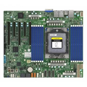 Supermicro - scheda madre MBD-H13SSL-N-B, AMD, socket SP5, AMD EPYC 9004, socket SP5, DDR5-SDRAM, max 3 TB DDR5 DIMM SATA 6 GB/s grafica USB 3.1 USB 3.0 USB 3.0 RJ-45 VGA PCI-Express