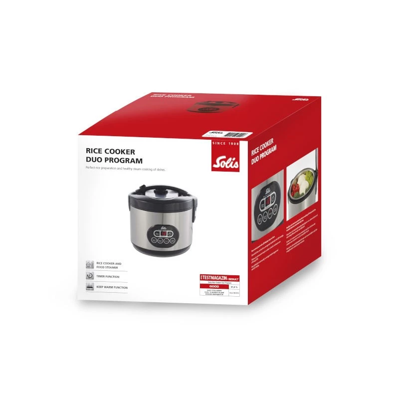 Cuociriso Solis 979.30 1,2 L 500 W acciaio inox