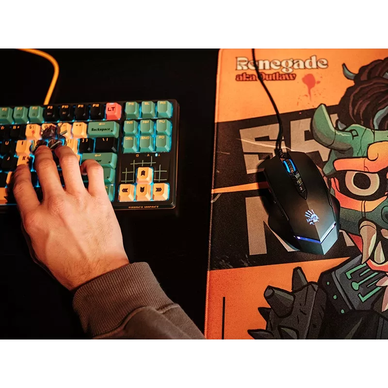 Mouse gaming A4Tech Bloody V8m MAX RGB USB 10000 DPI