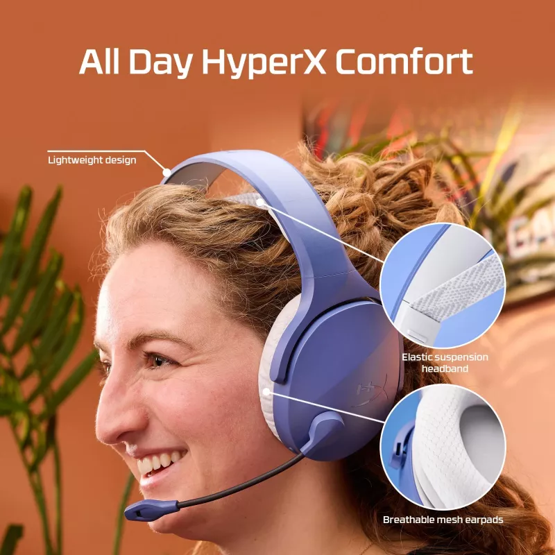 HyperX Cloud Jet - cuffie gaming wireless (nero)