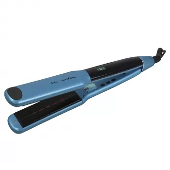 Piastra per capelli JATA JBPP5570 60W piastre in ceramica nero blu