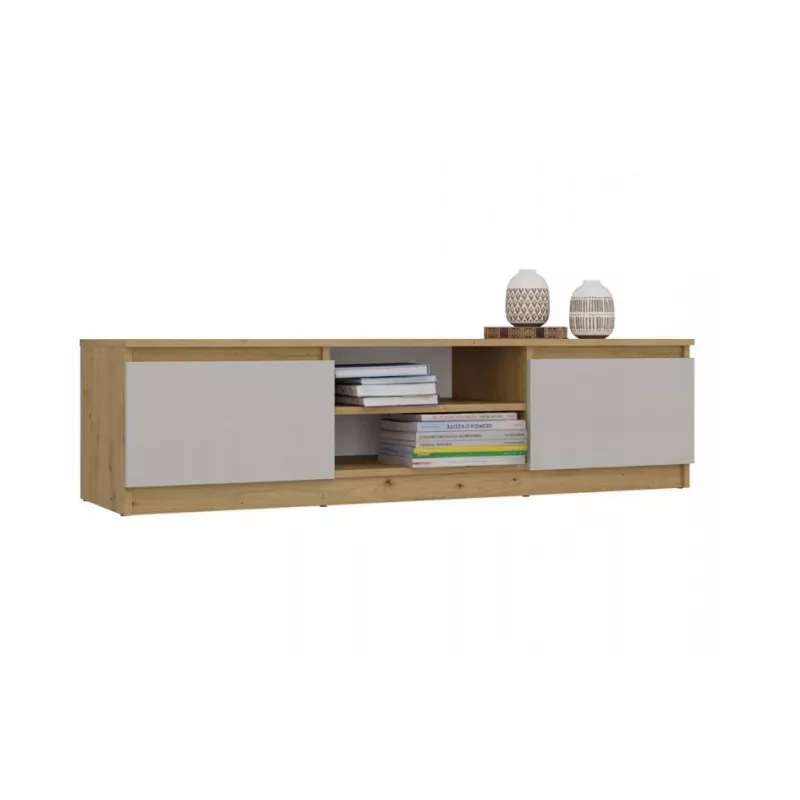 MALWA 140 mobile TV, rovere artisan/cashmere