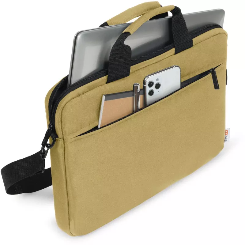 Borsa per notebook 13-14,1 inch BASE XX Slim Case camel brown