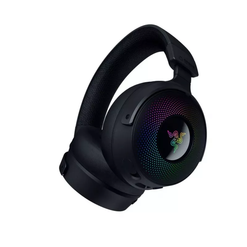 Razer Kraken V4 Pro headset con filo e wireless archetto gaming USB Type-A Bluetooth nero