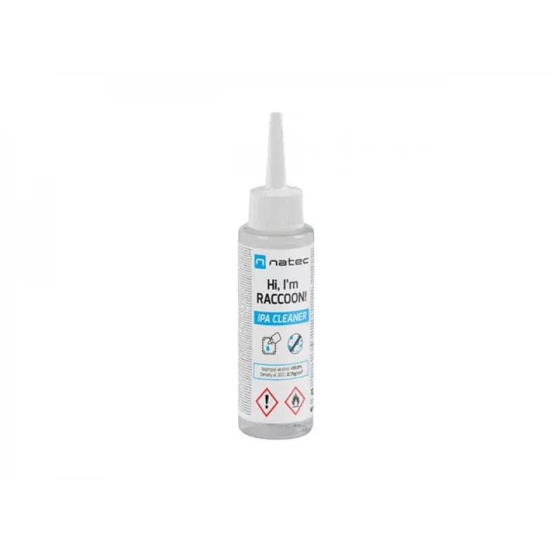 Detergente a base di alcol isopropilico NATEC Racoon 100 ml – detergente per elettronica e superfici