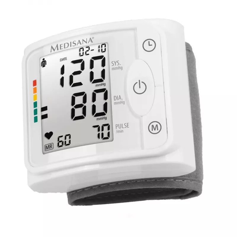 Medisana BW 320 misuratore di pressione da polso - automatico, 2 utenti, 120 posizioni di memoria