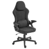 Sedia da gaming Deltaco DC130 Soft Woven Mesh nera (GAM-180)