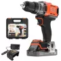 Black & Decker BCD382D1XK trapano avvitatore a batteria, 18 V, batteria da 2 Ah