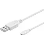 Microconnect USBABMICRO5W Cavo USB USB 2.0 5 m USB A Micro-USB B bianco