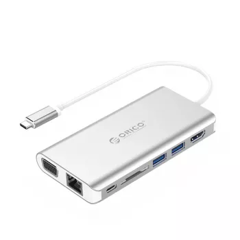 Hub USB 3.0 a 4 porte in alluminio, extra digital XC-304-SV-PRO