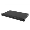 Patch panel in fibra ottica LANBERG FOP1-24ST-FCB 1U 24xST / 24xFC montaggio a rack nero
