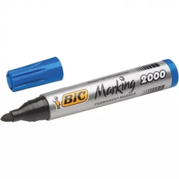Pennarello indelebile BIC ECO 2000 blu punta 2–5 mm, non ricaricabile, a basso odore