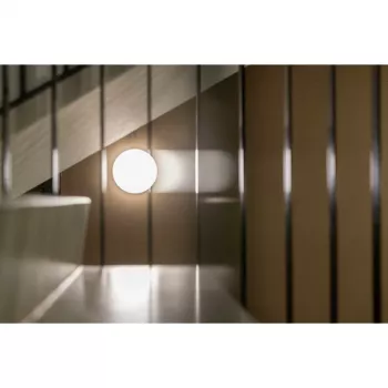 Plafoniera Steinel RS PRO R20 basic SC LED 15,3 W, rotonda 350×55 mm, bianco, sensore di movimento, LED non sostituibile
