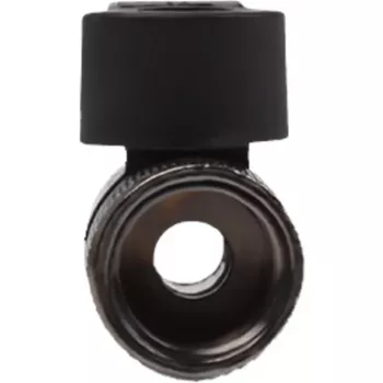 Alphacool valvola a sfera a 2 vie G1/4 - nero nichel (17354)