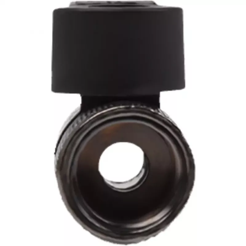 Alphacool valvola a sfera a 2 vie G1/4 - nero nichel (17354)
