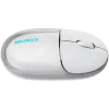 Mouse CANYON OnClick 24 BT/ wireless trasparente/bianco