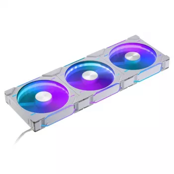 Phanteks D30-140 140mm bianco PWM ventola per case confezione da 3 — 140x30 mm, 250–1800 U/min, FDB