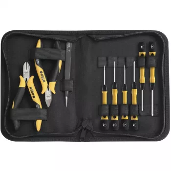 Wiha 9300041 43994 set di utensili ESD in valigetta 9 pezzi (43994)