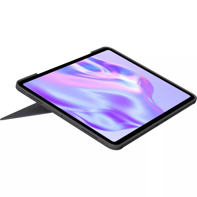 Logitech Combo Touch - tastiera e custodia folio - con trackpad - retroilluminata - Apple Smart connector - QWERTY - nordico (danese/finlandese/norvegese)