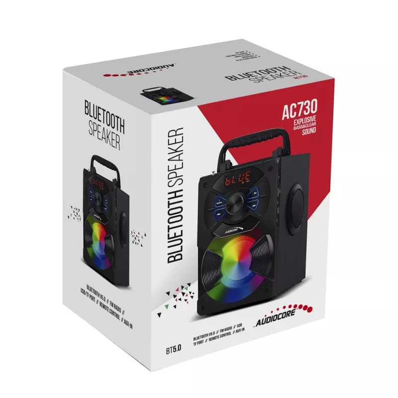 Altoparlante Bluetooth Audiocore AC730, nero