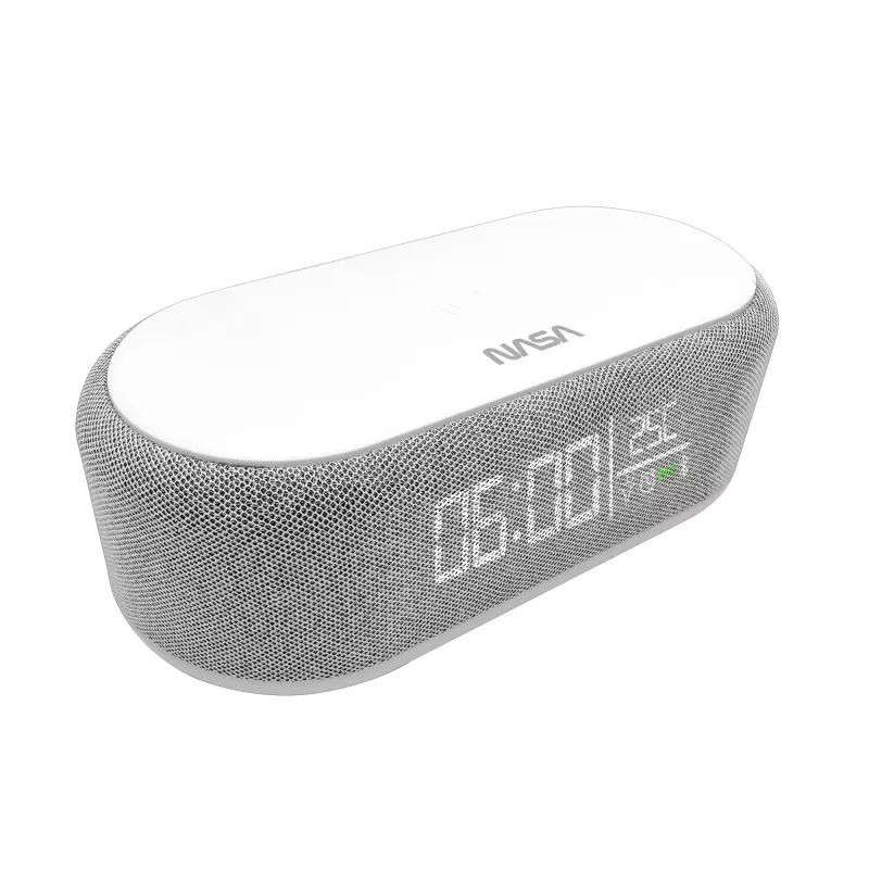 Altoparlante Bluetooth, sveglia e caricabatterie wireless Nasa SPC400