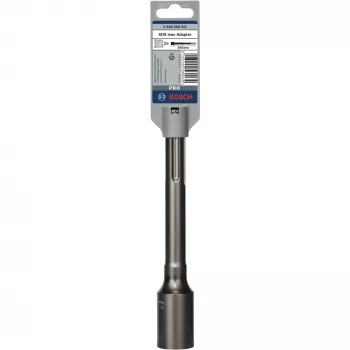 Adattatore Bosch per frese a corona SDS max in due pezzi, adattatore, SDS Max, metallo, 1 pezzo, 200 mm