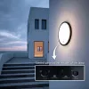 Lampada LED con sensore PIR MACLEAN MCE525 B – applique da esterno, LED attivato dal movimento
