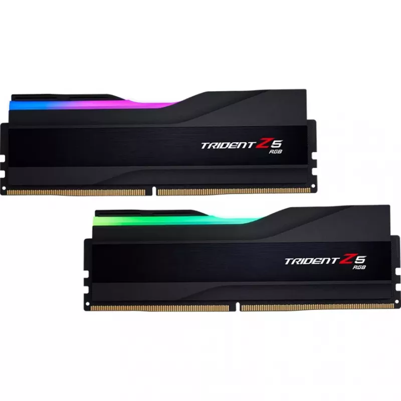 G.Skill Trident Z5 RGB 96 GB (2x48 GB) DDR5-6400 CL30 kit di memoria RAM, nero
