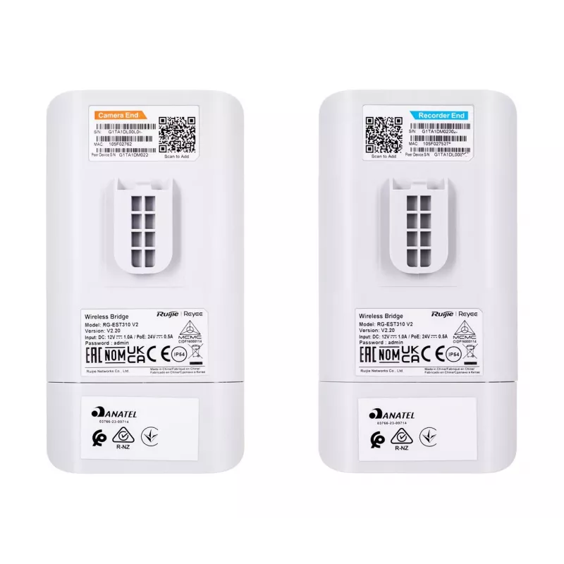 Ruijie Networks RG-EST310 V2 access point wireless 867 Mbit/s bianco Power over Ethernet (PoE)