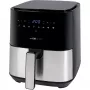 Clatronic FR 3782 H, friggitrice ad aria, 5 l, 80 °C, 200 °C, singolo cestello, nero, acciaio inox