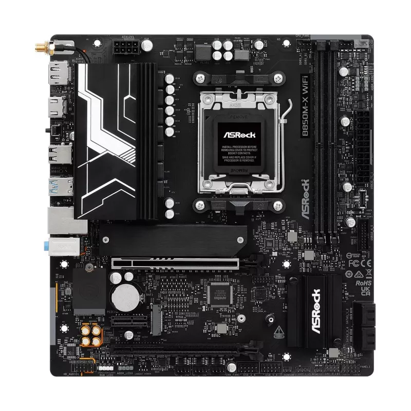 Scheda madre ASRock B850M-X WiFi R2.0 AMD B850 AM5 Micro-ATX