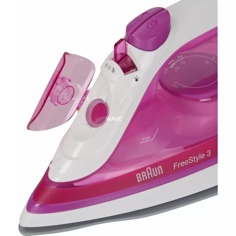 Braun FreeStyle 3 FI 3124 ferro da stiro suola in ceramica 2400 W viola