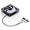 Ventola per case ARGB PWM 120mm Jonsbo ZA-120 nero, modello ZA-120B