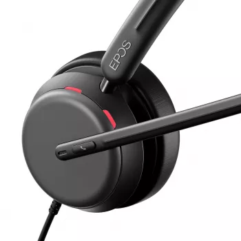 EPOS IMPACT 860 ANC cuffie con archetto cablate per ufficio/call center USB Type-C nero