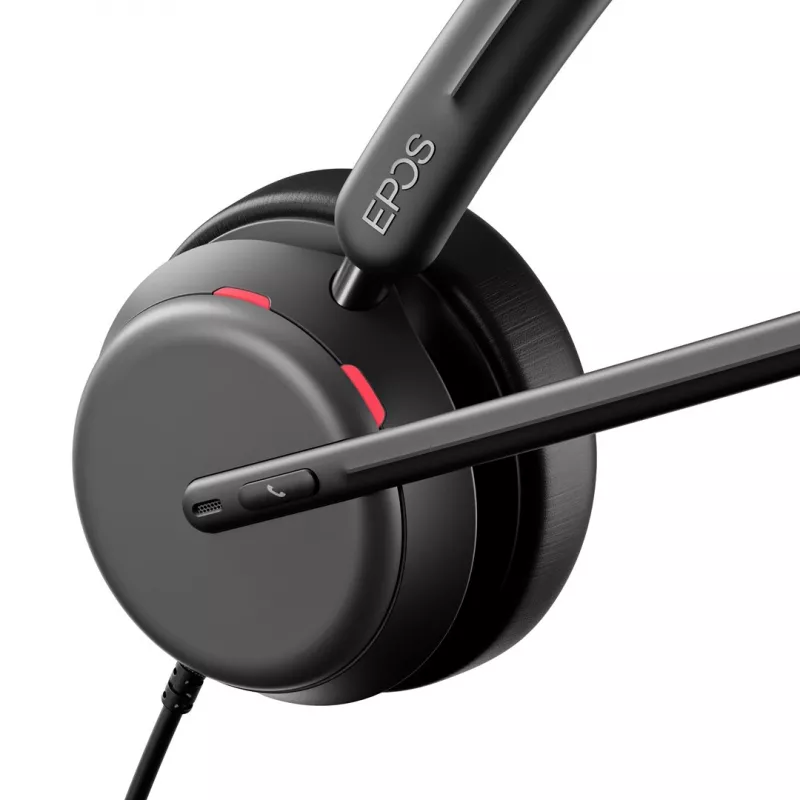 EPOS IMPACT 860 ANC cuffie con archetto cablate per ufficio/call center USB Type-C nero