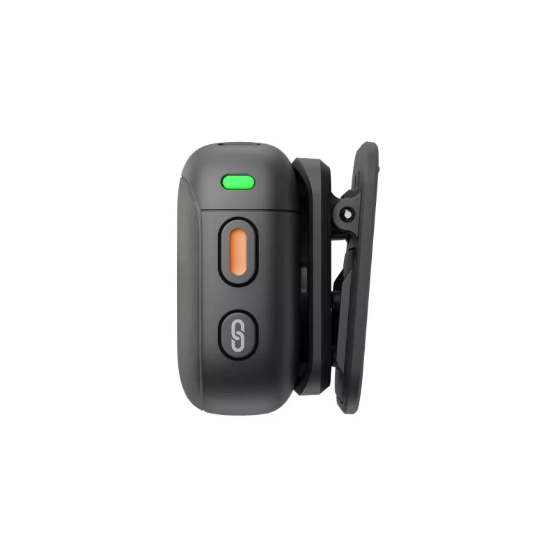 Trasmettitore bodypack wireless DJI MIC 3 – trasmettitore microfonico portatile compatto, nero/grigio