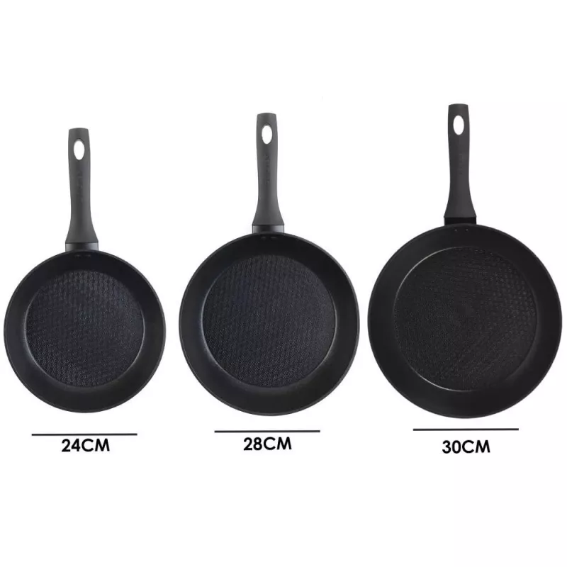 Set padelle Salter BW08773 3 pezzi — 20/24/28 cm padelle antiaderenti