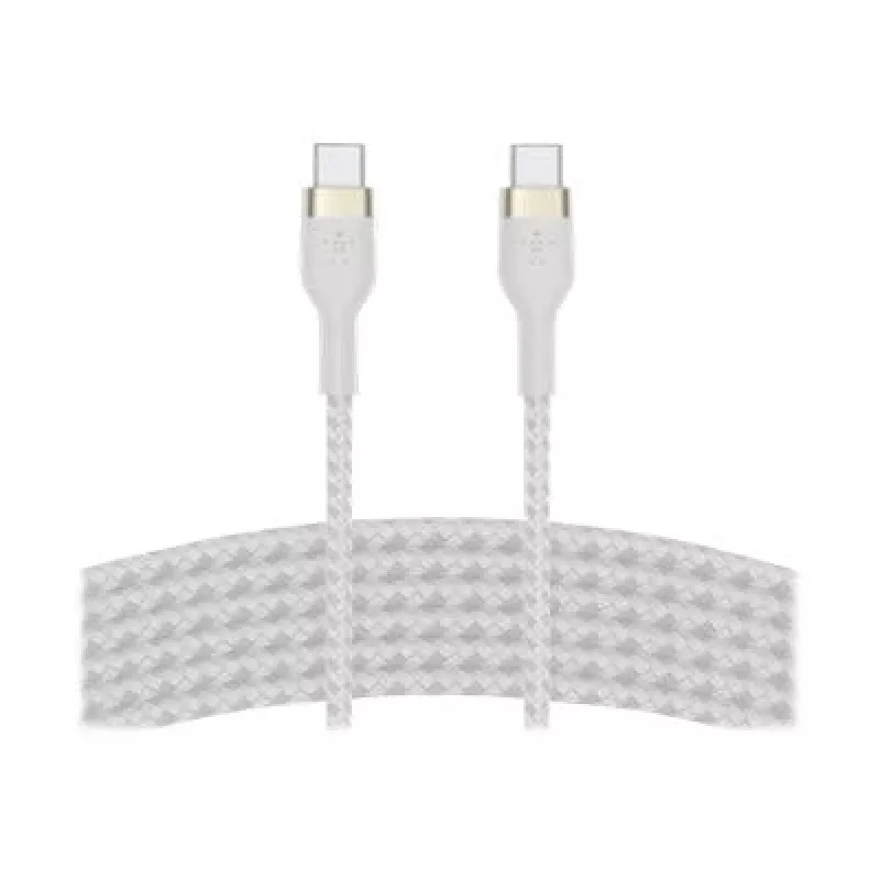 Belkin BOOSTCHARGE PRO Flex Cavo USB 3 m USB 2.0 USB C bianco (CAB011BT3MWH)