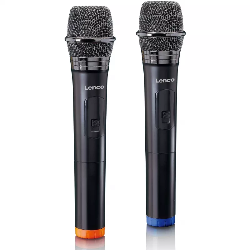 Microfono da palco Lenco MCW-020BK