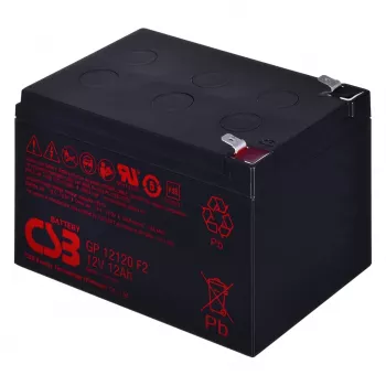 Nuova batteria CSB 12Ah 12V originale per UPS APC