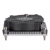 Dissipatore ad aria per processore SILVERSTONE SST-XE01-1700A — ventola da 8 cm, 1000–5500 giri/min, doppio cuscinetto a sfere, nero