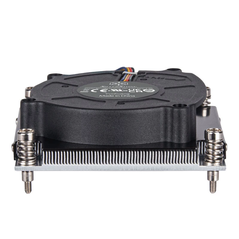 Dissipatore ad aria per processore SILVERSTONE SST-XE01-1700A — ventola da 8 cm, 1000–5500 giri/min, doppio cuscinetto a sfere, nero