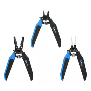 Set pinze di precisione iFixit IF145-550-1 con impugnatura ergonomica, componenti per piccoli kit di riparazione