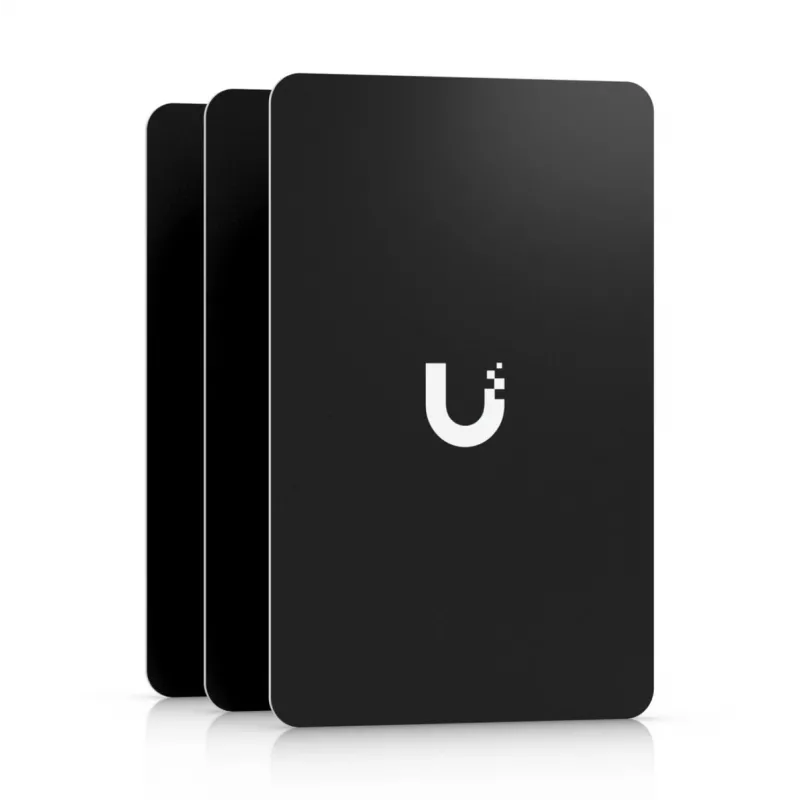 Ubiquiti UniFi Access Card UA-CARD-B-100, confezione da 100 carte NFC, nero (UA-CARD-B-100)