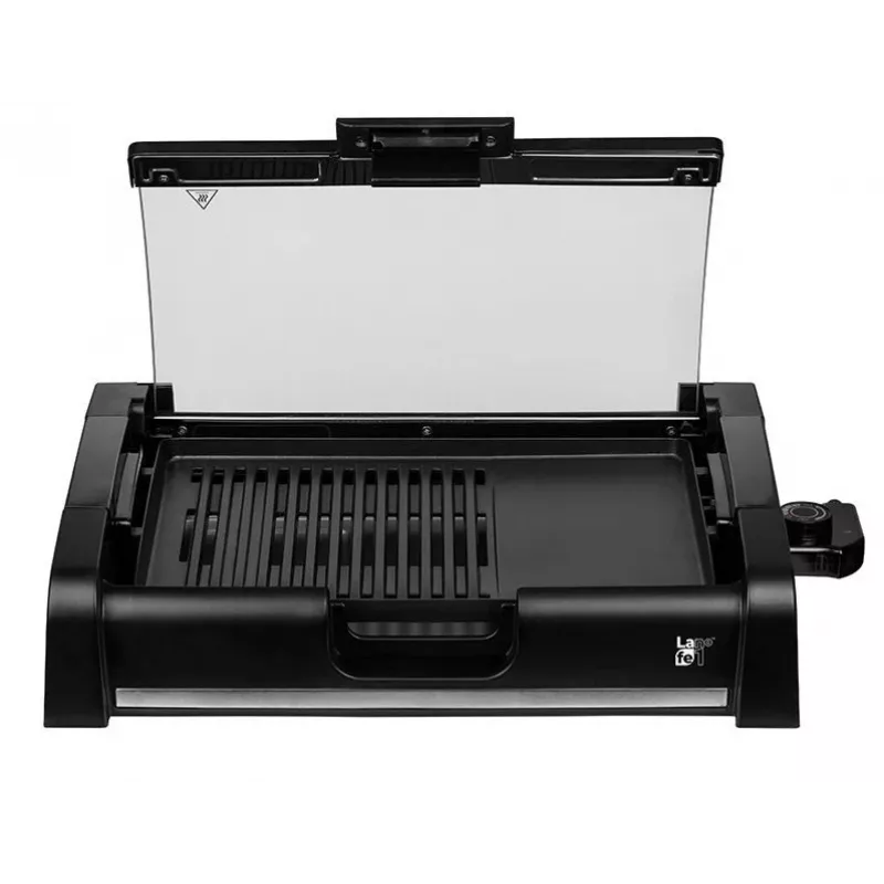 Lafe GRL-003 griglia elettrica di contatto con coperchio, 1650 W