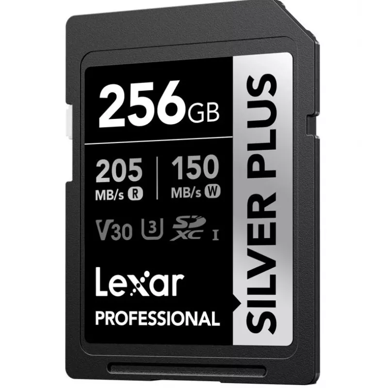 Memoria flash Lexar 256 GB UHS-I SDXC SilverP