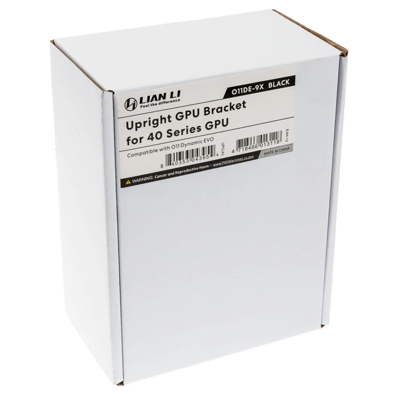 Supporto GPU Lian Li O11DE-9X Full Tower acciaio 1 mm